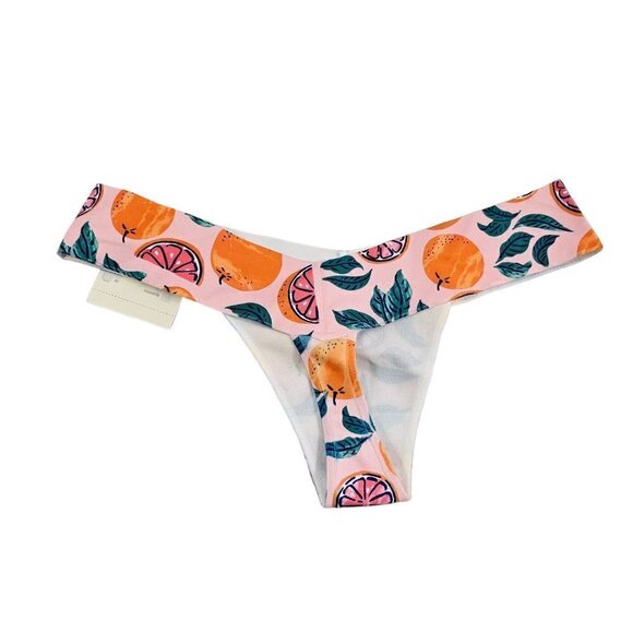 No Boundaries NOBO V-Thong & Ribbed Cotton 3 Pack Thong Panties  – Size XS NWT - Picture 3 of 8